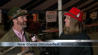 New Glarus Oktoberfest continues through the weekend [upl. by Phylis309]