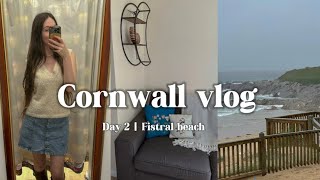 Our first full day in Cornwall  rainy beach day  Cornwall vlog day 2 [upl. by Jewett]