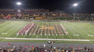 20240914 North Hills Marching Band Chartiers Valley and Montour Band Festivals [upl. by Adamok]