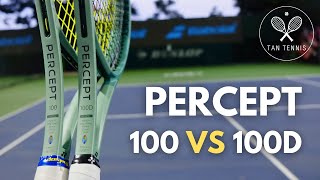 Mastering the Court Yonex Percept 100 vs 100D Review [upl. by Yentruok735]