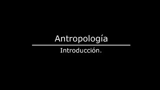 Juan Luis Lorda Curso de Antropología 1 Introducción [upl. by Aevin]