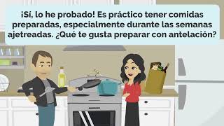 Practice Spanish Ep 19 through different Daily Life Conversations  Improve Listening and Speaking [upl. by Carolan]