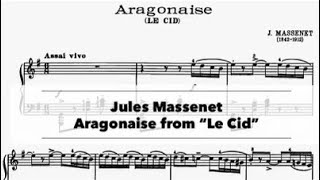 Jules Massenet  Aragonaise from “Le Cid” Veselin Ninov [upl. by Annoyek]