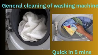 washing machine cleaning in 5 mins only [upl. by Clementis926]