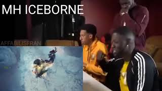 Rajang Theme ICEBORNE VS RISE  Monster Hunter Rise Memes [upl. by Nahsyar]