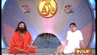 Baba Ramdev Yoga to Cure Joint Pain Perform Asanas [upl. by Nairim543]