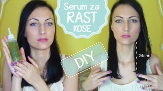 Serum za rast kose  DIY [upl. by Lahsram]