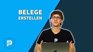 Erste Schritte 7  Belege erstellen [upl. by Ahsikyt]