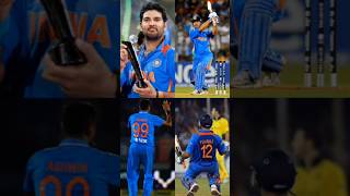 5 Cricketers mysteries Jersey numbers msdhoni youtube viratkohli rohitsharma shorts cr7 [upl. by Nyladgam]