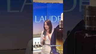 230928 YoonA Fancam  Estee Lauder event at ION Orchard limyoona yoona esteelauder singapore [upl. by Zzaj413]