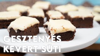 Gesztenyés kevert süti 🌰🍰  Mindmegettehu [upl. by Car257]