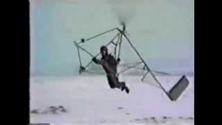 Ultralight gyrocopter hang glider [upl. by Aeslehc]