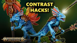 Contrast Hacks Painting Skinks for Warhammer Age of Sigmar  Seraphon Tutorial [upl. by Langham]