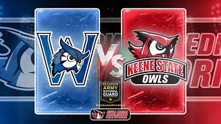 Keene State Mens Ice Hockey vs Westfield State 1172024 [upl. by Nyroc]