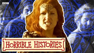 Boudicca Song  Horrible Histories  CutThroat Celts [upl. by Aerdnaz]