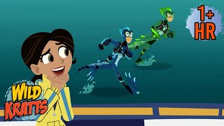 The Amazing Water Running Lizard  Basilisk Lizard Powers  New Compilation  Wild Kratts [upl. by Noislla]