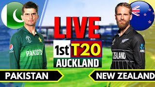 Pakistan vs New Zealand 1st T20 Live  Pakistan vs New Zealand Live  PAK vs NZ Live Commentary [upl. by Nosille]