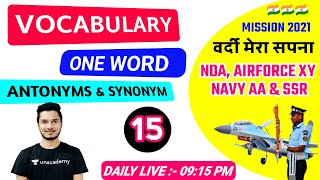 VOCABS FOR NDAAIRFORCE XY GROUPNAVY AA SSR ENGLISH CLASS FOR NDAAIRFORCE XY GROUPNAVY AA SSR [upl. by Rod890]