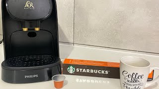 How to use PHILIPS lor barista coffee machine  Starbucks coffe Colombia [upl. by Ester]