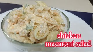 Chicken Macaroni Salad Filipino style [upl. by Stegman]