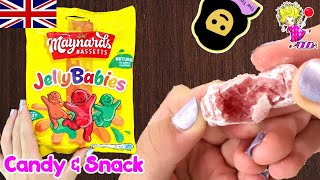 🍬 Maynards Bassetts Jelly Babies  Candy amp Snack Review [upl. by Anaihk]