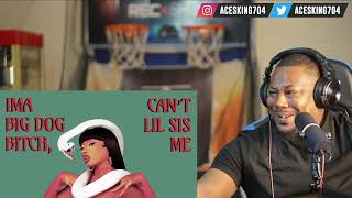 Megan Thee Stallion  HISS Official Lyric Video REACTION [upl. by Adnuahsor]