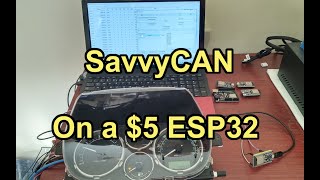 How to read the CAN BUS using SavvyCAN with an ESP32 [upl. by Bernarr860]