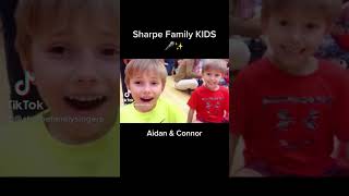 SHARPE FAMILY KIDS 🥹🎤✨ sharpefamilysingers shorts [upl. by Netsirhk]