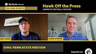 Will the Hawkeyes win in a Whiteout IowaPenn State preview  Hawk Off The Press [upl. by Landry]