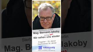 Berliner Sterbeforscher Mag Bernard Jakoby in RiedInnkreis [upl. by Eceer]