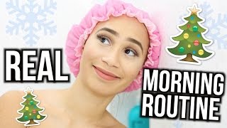 My Realistic Morning Routine  WINTER BREAK  MyLifeAsEva [upl. by Charin]