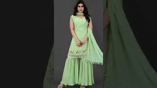 Letest disgener sharara2024🥰✨fashion dress treditional trending ytshorts cover viral [upl. by Tansey]