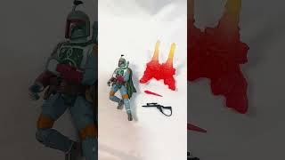 ROTJ Boba Fett  The Pit of Carkoon  Star Wars Blue Saga Line 118 scaled Action Figure [upl. by Hussein]