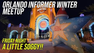 Universal Studios Orlando Informer Meetup Winter 2023 OImeetup universalholidays [upl. by Missie]