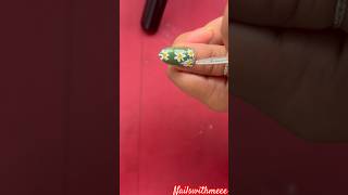 Two easy Nailart at home 🥰✨shorts nails nailswithmeee [upl. by Iolenta563]