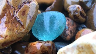 Beautiful Sea Glass Search Seaham South beaches 😍😍 [upl. by Eckblad887]