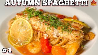 Trout Spaghetti A RestaurantQuality Recipe You Can Make at Home [upl. by Ardnuaed]