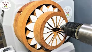 Woodturning  A Fantastic Design👍 [upl. by Peirsen]