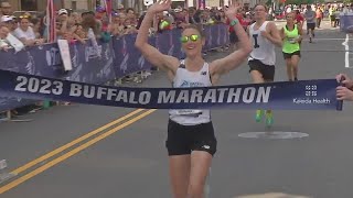 Buffalo Marathon brings in athletes from 13 countries and 41 states [upl. by Boni]