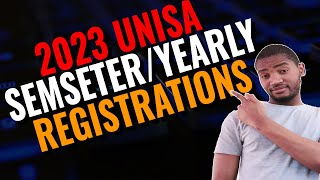 UNISA Online Registration  How to Register at UNISA in 2023 for semester  yearly modules [upl. by Urata]