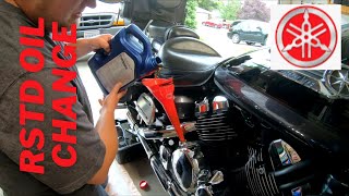 2006 Yamaha Royal Star Tour Deluxe Complete Oil Change [upl. by Remmos]