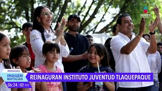 Reinauguran Instituto de la Juventud en Tlaquepaque  Noticias GDL con Ricardo Camarena [upl. by Kremer]