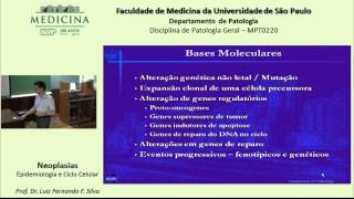 Neoplasias Epidemiologia e Ciclo Celular [upl. by Imarej]