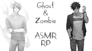 Lively Ghost and Callous Zombie Find You in the Graveyard  Male ASMR Roleplay Audio [upl. by Aicekan]