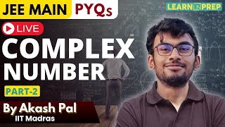 JEE MAIN PYQs  COMPLEX NUMBER Part2 of 3  Akash Pal  IIT M  jeemains iitmadras maths [upl. by Sito]