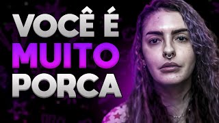 A mina que chamou a KAREN BACHINI de SUJA é um pouquinho ARROMB4D4 [upl. by Tena124]