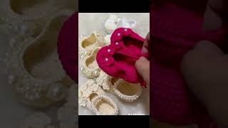 Crochet Baby Shoes [upl. by Benedetta]