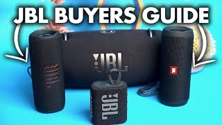 JBL Speakers Buyer Guide 2024｜JBL Flip 6 vs Charge 5 vs Go 3 vs Flip 5 amp More [upl. by Lamonica]