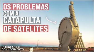 Os enormes problemas com a catapulta de satélites  SpinLaunch [upl. by Sada830]