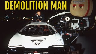 Demolition Man 1993 RARE Behind the Scenes Footage General Motors Concept Cars Sylvester Stallone [upl. by Ramhaj]